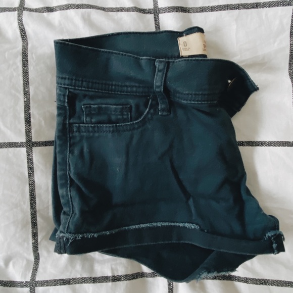 Hollister Pants - Hollister navy blue shorts